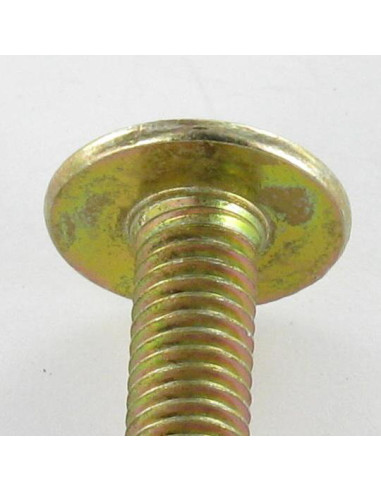 1 x Tornillo poelier cabeza redonda ancha M8X50...