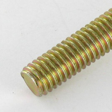 1 x Tornillo poelier cabeza redonda ancha M8X50 llave de 5 Bicromato