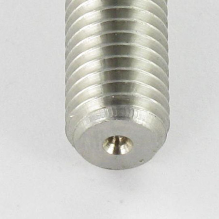 1 x Tornillo metales cabeza plano HORIZONTALMENTE 20X50 roscado en 43 M10 Inox