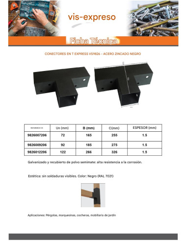 1 x Conector platina de ensamblaje EXPRESAR en...