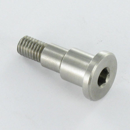 1 x Tornillo doble cabeza cabeza cilíndrica M5 llave de 4 12X23 Inox 303