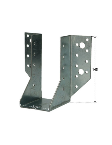 1 x Colgador de vigueta en forma de U con...