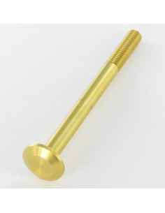 Tornillo metales Latón cabeza cilíndrica Ancha 20X104...