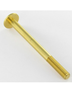 Tornillo metales Latón cabeza cilíndrica Ancha 20X104... 2