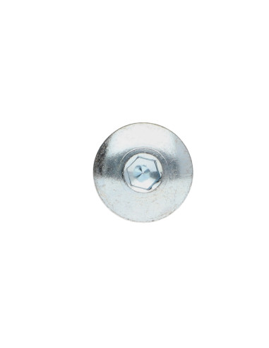 1 x Tornillo poelier cabeza redonda ancha M6X70...