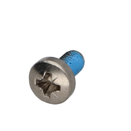 1 x Tornillo metales Inoxidable A2 cabeza abovedada ancha Pozi PZ5 M6X12 Freno rosca