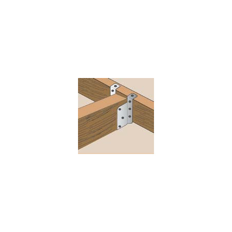 1 x Colgador de viga con ala plegable sendzimir 63X155