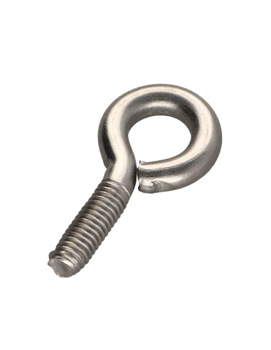 1 x Tornillo de ojo metales M6X40 ojo 10...
