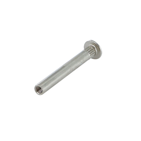 1 x Tuerca encuadernador cabeza poelier cabeza redonda ancha Pozi ranura M4X15 5X40 Acero niquelado