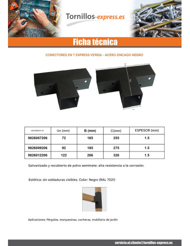 1 x Conector platina de ensamblaje EXPRESAR en...