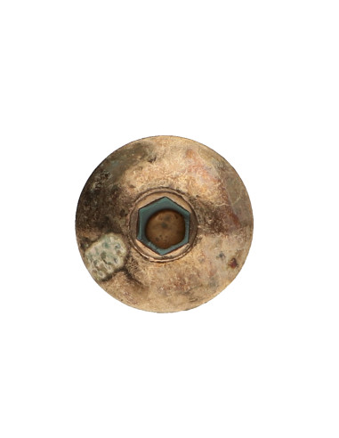 1 x Tornillo poelier cabeza redonda ancha M6X80...