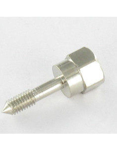 Tornillo cabeza fresada/testa svasat Latón niquelado M3...