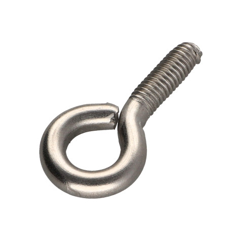 1 x Tornillo de ojo metales M6X60 ojo 10 Inoxidable A2