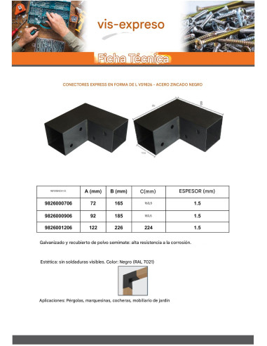 1 x Conector platina de ensamblaje EXPRESAR en...