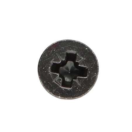 1 x Tornillo metales cabeza fresada/testa svasat Pozi PZ5 M6X18 Acero cincado negro Freno rosca 360°