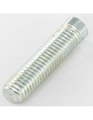 1 x Tornillo metales Acero cincado blanco sin...