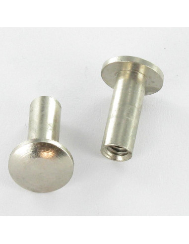 1 x Tuerca encuadernador cabeza abombada M4X12...