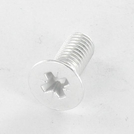 1 x Tornillo metales cabeza fresada/testa svasat Pozi PZ4 M5X12 Aluminio
