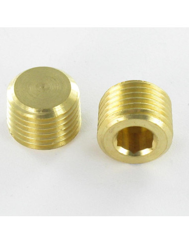 1 x 1/4 GAS longitud 10 6 lados Llave 6 Latón...