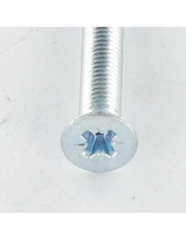 1 x Tornillo metales cabeza fresada/testa...