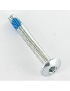 Tornillo poelier cabeza redonda ancha M8X50 llave de 5...