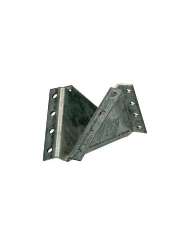 1 x Colgador de viga sin ala sendzimir 130X130X7