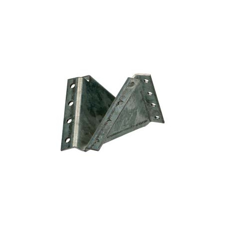 1 x Colgador de viga sin ala sendzimir 130X130X7