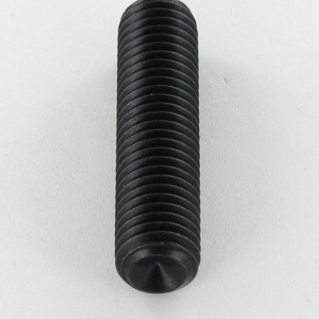 1 x Tornillo metales sin cabeza seis lados hueco llave de 2 M4X4 punta convexa Acero bruto