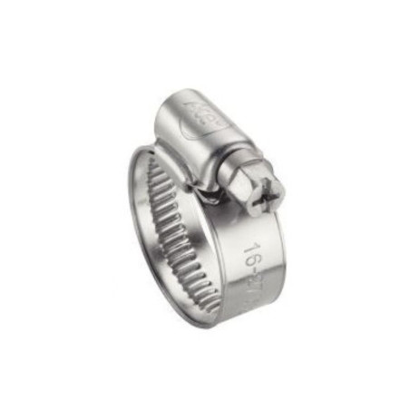 1 x Abrazadera banda no perforada de 12 mm diámetro 20 con 32 Acero cincado W1