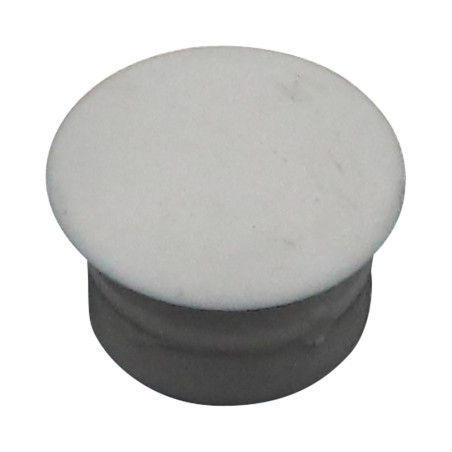 1 x Tapón diámetro del cuerpo 12 diámetro de cabeza: 15 longitud bajo cabeza 8.4 RAL7035 gris claro