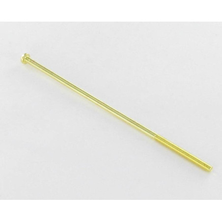 1 x Tornillo metales Latón cabeza abovedada ancha TORX T10 M3X100 microtornillo