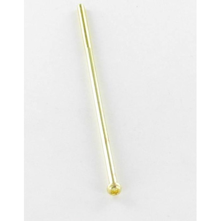 1 x Tornillo metales Latón cabeza abovedada ancha TORX T10 M3X100 microtornillo
