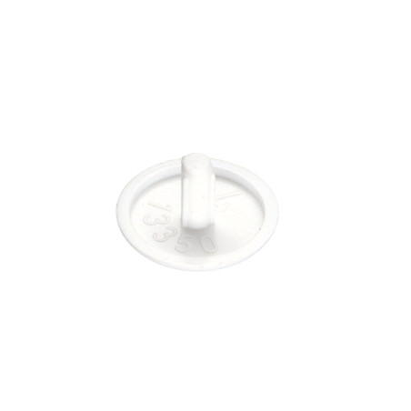 1 x Tapón para Cabeza de Tornillo Polietileno diámetro de cabeza: 12 diámetro varilla 2.5 longitud varilla 5 RAL9010