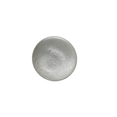 1 x Embellecedor agujero 12/5.5 longitud 5.6 Aluminio RAL9006 aluminio blanco