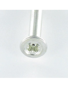 Anclaje de martillo tornillo de cabeza Acero cincado 5X30 2