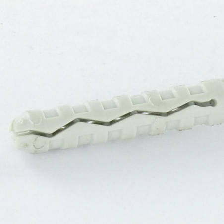 1 x Anclaje de martillo tornillo de cabeza Acero cincado blanco 5X50
