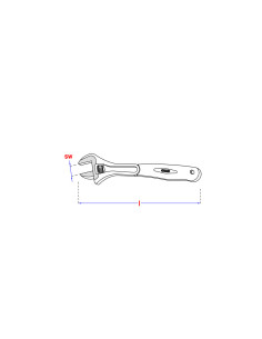 Llave inglesa 200 mm 2