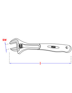Llave inglesa 250 mm 2