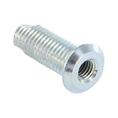 1 x Tornillo metales Acero cincado blanco cabeza cilíndrica 18/33 M 30/12 DEPARTAMENTO
