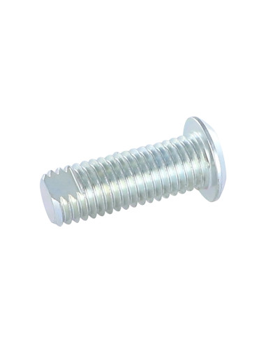 1 x Tornillo metales Acero cincado blanco...