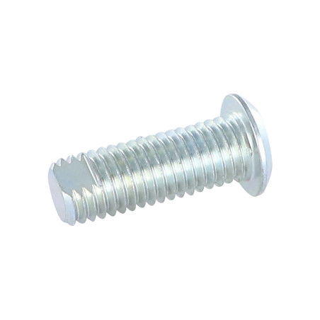 1 x Tornillo metales Acero cincado blanco cabeza cilíndrica 18/33 M 30/12 DEPARTAMENTO