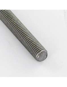 Varilla roscada M12 longitud 1 metro Clase 8.8 Acero bruto 2