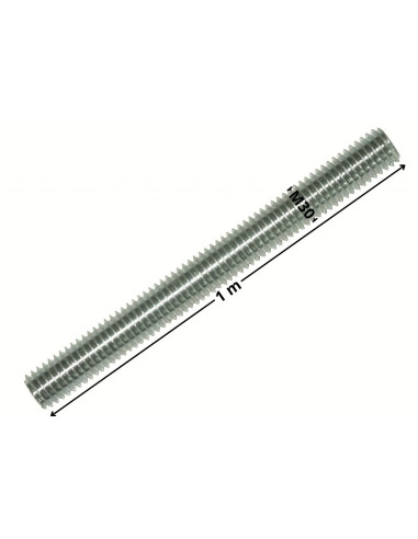 1 x Varilla roscada M30 longitud 1 metro Clase...