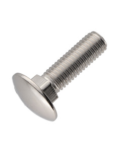 Cabeza redonda cuello cuadrado Inoxidable A2 M5X25...