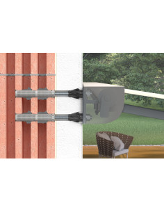 Montaje a distancia THERMAX Fischer 16/170 M12 Inoxidable A4 2