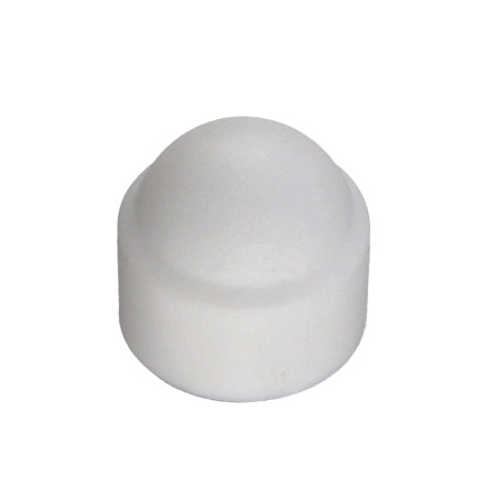 1 x Embellecedor tuerca o embellecedor cabeza de tornillo cabeza hexagonal M8 Polietileno blanco en plano 13
