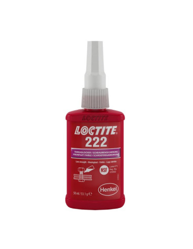 1 x Freno rosca baja resistencia 50 ml LOCTITA 222