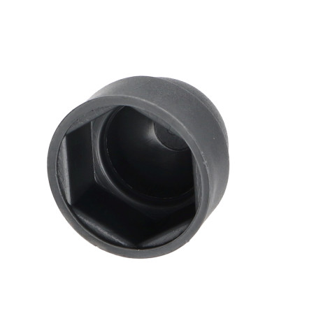 1 x Embellecedor tuerca o embellecedor cabeza de tornillo cabeza hexagonal M10 Polietileno RAL7016 gris antracita en plano