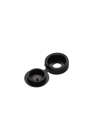 1 x Embellecedor Remache polietileno negro