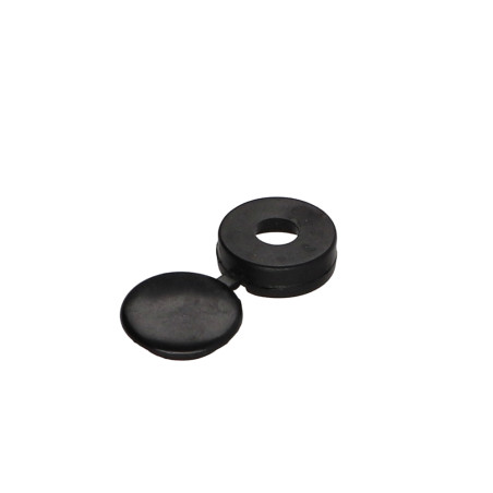 1 x Embellecedor Remache polietileno negro
